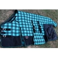 thumbnail image 4 of 84" 1200D Turnout Waterproof Horse Tough WINTER BLANKET HEAVY Belly Band 579B, 4 of 5