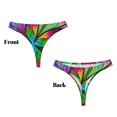 thumbnail image 3 of Fotbe Multicolored Beautiful Flower Tanga Sin Costuras para Mujer con Estampado – Panties Invisibles, Transpirables y Cómodos para Uso Diario-XX-Large, 3 of 6