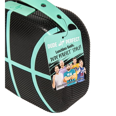 Dude Perfect Lunch Box with Snap Tight Lid, Insulated Lunch Bag for Work or School, Reusable, Durable, and Easy to Clean