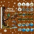 thumbnail image 5 of 24 Days Advent Calendar Christmas Countdown - Nature & Wildlife Theme Glass Ball Ornaments Set 2D,Daily Surprises for Kids & Adults,2025 Holiday Decor & Christmas Gift Idea, 5 of 6