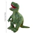 thumbnail image 4 of 16 Inch Dinosaur Plush Toy Soft Cuddly Stuffed Animal Premium Ultra-Soft Fabric Huggable Dinosaur Pillow for Playroom Decor Birthday Gift for Friends, 4 of 5