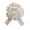 White, variant on Uranda Plastic Big Bow for Present, Big Gift Bow for Appliances, Bikes, Table Decorations and Party Events Silver