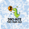 thumbnail image 4 of Inktastic 2nd Birthday Dinosaur Party Two Year Old Boys Toddler T-Shirt, 4 of 5