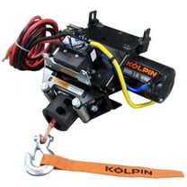Kolpin Polaris Ranger Quick-Mount Winch w/3500 lb Synthetic Rope (26-3025)