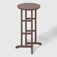 thumbnail image 2 of WestinTrends Outdoor 42" Height HDPE Outdoo Bistro Bar Table, Dark Brown, 2 of 7