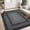 Black, variant on Indoor Runner Rugs, 2x6 Machine Washable & Non-Slip Low Pile Carpet with Braided Border, Ultra Soft Stain Resistant Floor Mat for Kitchen Entryway Hallway