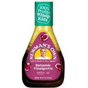 Newman's Own Balsamic Vinaigrette Salad Dressing, 16 oz Bottle