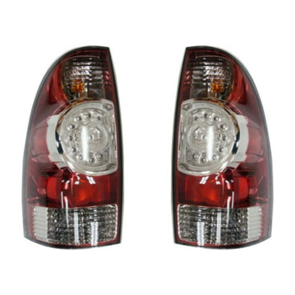 New Pair Of Tail Lights Compatible With Toyota Tacoma 2009 2010 2011 2012 2013 2014 2015 By Part Numbers TO2801177 8155004160 TO2800177 8156004160