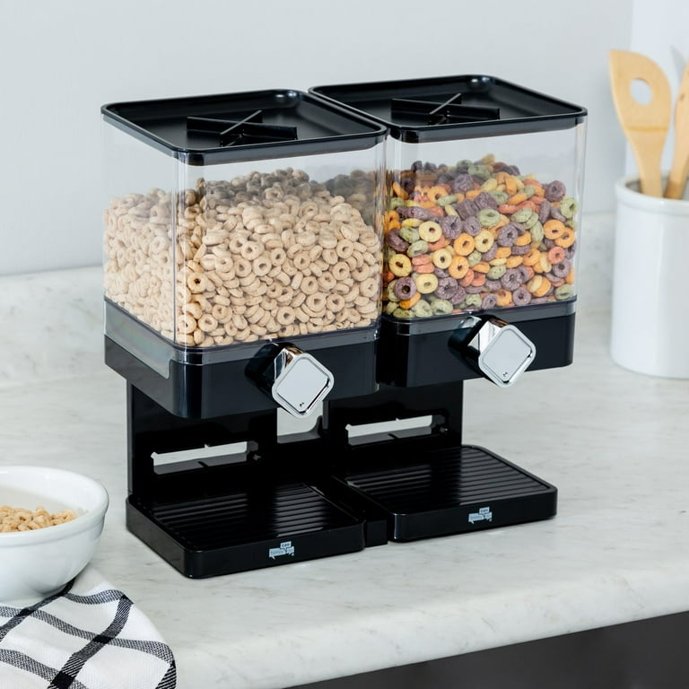 À la Cuisine - Countertop Double Cereal Dispenser (2x 1.5 L = 3 L)