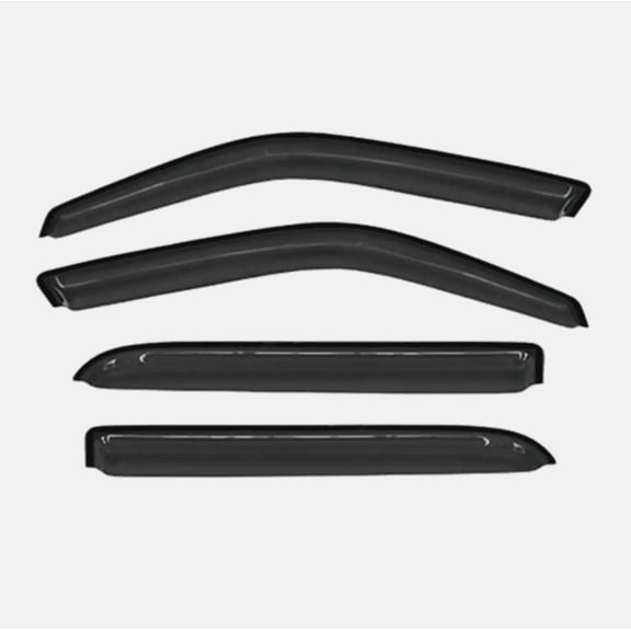 4PCS Side Window Deflector Visor Set, Outside Mount Car Window Deflectors-4PCS Side Window Wind Deflector Window Visor