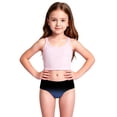 thumbnail image 6 of Gunia Girls Swim Briefs Gradient Swimwear Kids Bathing Suit Rash Guard Sun Upf 50+ Beach Swimsuit Quick-Dry Swim Bottoms For Beach Pool 2-8 Years, 6 of 9