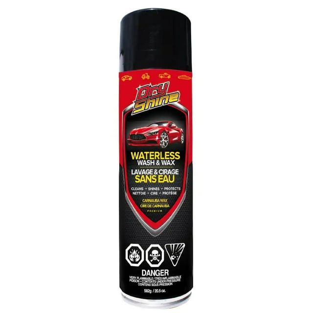 Dry Shine Nettoyant et Cire Sans Eau