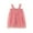 Pink, variant on Loopsun 1-7 Years Girls Sleeveless Strap Embroidery Fashion Princess Dress White, 2-3 Years