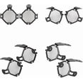 thumbnail image 2 of jfqm Motorcycle Fog Lamp Light Cover Guard Grill Grille Protector Fit for BMW R1200GS R1200 GS Adventure R1250GS LC F750GS F850GS S1000XR (Color : Yellow), 2 of 7