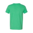 thumbnail image 3 of Gildan - Softstyle V-Neck T-Shirt - 64V00 - Heather Irish Green - Size: 2XL, 3 of 3