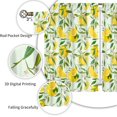 thumbnail image 3 of Nature Kitchen Curtains Lemon Tree Branches Yummy Delicious Gardening Design, Window Drapes for Cafe Decor, Fabric 2 Panels 26x36 Inch, 3 of 6