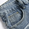 thumbnail image 6 of Dovford Men's Wide-Leg Jeans Straight Leg Carpenter Denim Pants Loose fit Trousers, 6 of 7