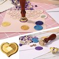thumbnail image 3 of Cabezal Sello DIY SEAL CABEZA Multipurpose Cera Grano Ornamental Suministros Manualidades para Invitaciones Boda, 3 of 6