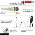thumbnail image 2 of 5 Core Microphone Wired Dynamic Vocal Handheld Mic Cardioid Unidirectional Microfono w On and Off Karaoke Switch Includes XLR Audio Cable for Singing, Public Speaking, Parties PM 286 WH, 2 of 11