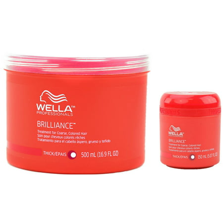 Brillance Treatment, For Coarse Colored Hair By Wella - 5.07 Oz