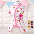 thumbnail image 2 of GloryStar Mignon Imprimé Coton Manteau Pyjama Quatre Pieds pour Chien, 2 of 7