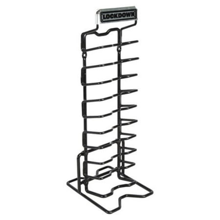 Magazine Rack, Robust steel frame can hold up to 10 fully loaded 30-round magazines By