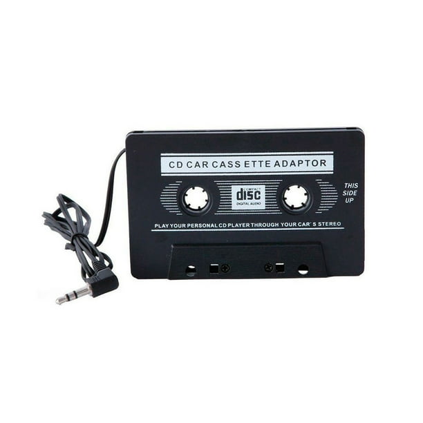 Prise jack 3,5 mm CD voiture cassette adaptateur stéréo convertisseur de  bande câble