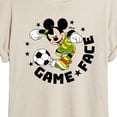 thumbnail image 3 of Disney - Game Face Soccer  - Women's Oversized T-Shirt, 3 of 5