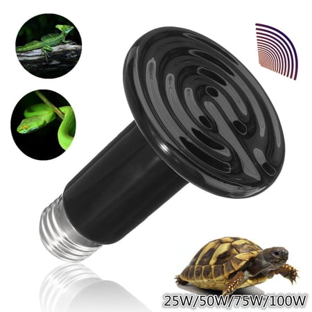 25W/50W/75W/100W CERAMIC HEAT EMITTER BROODER INFRARED LAMP BULB For Reptile Pet Amphibian Use Pet Reptile Pet Supplies 110V