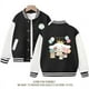 thumbnail image 3 of Sanrios Kawaii Anime Cinnamoroll lindo uniforme de béisbol de dibujos animados para niñas primavera otoño nueva chaqueta superior para niños regalo de cumpleaños, 3 of 4