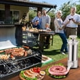 thumbnail image 2 of Sausage Stuffer with 4 Different Inches Stuffing Tubes, Manual Sausage Maker, Homemade Sausage Machine Making Kit, for Home Camping Outdoor Grill BBQ(2.2LB), 2 of 9