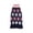 Navy, variant on Festive Holiday Star Dress Pet Dog Sweater Outfit for Small Breed Puppies