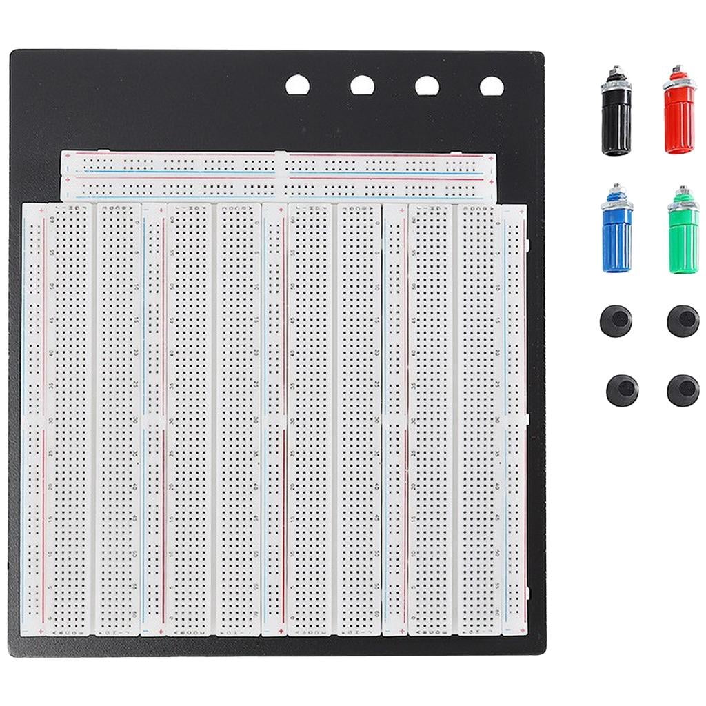 lanema 3220 Point Solderless Breadboard With Aluminum Base Plate For Electronics And Circuit Building
