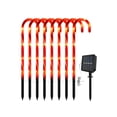 thumbnail image 4 of Candy Cane Lights Solar LED Decor Creative para Christmas Driveway Lawn Outdoor 8 luces de energía solar Sharpla Luces de bastones de caramelo, 4 of 8