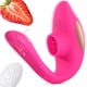 thumbnail image 1 of 1 pieza de juguetes sexuales vibradores para parejas, mujeres, estimulación del ano y la vagina, control remoto inalámbrico con patrones de vibración, recargable e impermeable, rosa ER, 1 of 5