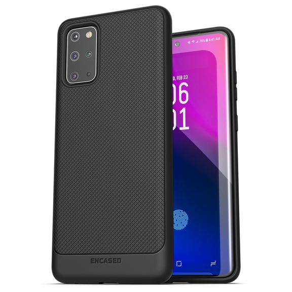 Galaxy S20 Plus Case Slim Flexible Grip Phone Cover (Samsung S20 Plus 6.7) Black