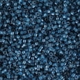 thumbnail image 2 of Miyuki Delica Seed Beads – Size 11/0 (1.6 mm), DB2054, Luminous Dusk Blue, 7.2 g, Approx. 1440 Beads, 2 of 7