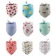 thumbnail image 5 of Methold Bufanda de baba Triangular con estampado de frutas, algodón, mantenimiento del calor, toalla decorativa ajustable para mascotas, suministros de Type2 NO2 Methold PT003848-02, 5 of 6