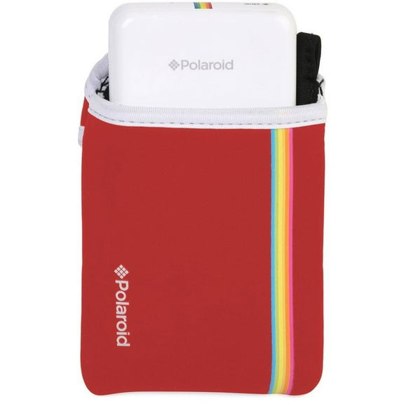 Polaroid Neoprene Case for Polaroid Zip Printer, Red, PLZIPNPR