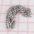 thumbnail image 5 of Silver Metal Decorative Chain for Bag Use 8mm Flat Chain Accessory, 5 of 5