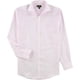 thumbnail image 1 of Camisa de vestir Tasso Elba con botones de sarga sin planchado para hombre rosa 17, 1 of 1