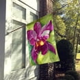 thumbnail image 2 of Carolines Treasures JMK1176CHF Orchid Flag Canvas House Size  Large multicolor, 2 of 4
