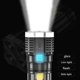 thumbnail image 2 of Linterna LED superbrillante de 10000000lm, luz táctica recargable por USB (hy), 2 of 5