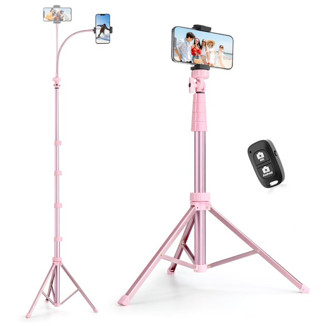 Trípode para teléfono y selfie stick SENSYNE 88 con control remoto inalámbrico