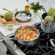 Cuisinart Pro 11-Piece Tri-Ply Stainless Steel Cookware Set