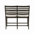 thumbnail image 6 of Lexicon Victoria Textured Fabric Counter Height Bench in Beige, 6 of 10