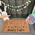 thumbnail image 3 of Tapis d'Entrée Lapin de Pâques pour Porte d'Entrée, Tapis Intérieur Extérieur, Décorations des Fêtes, 3 of 8