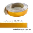 thumbnail image 2 of Advancent Cinta para azulejos autoadhesiva para el hogar, sala de estar, baño, suelo de cerámica, sellador de línea de costura, tira de sellado Decoración del hogar Oro, pegamento fuerte 2 cm Advancent HA064303-03, 2 of 6