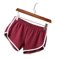 thumbnail image 1 of Dnzceghtig Pantalones cortos deportivos para mujeres y niñas, para correr, gimnasio, playa, entrenamiento informal, pantalones cortos de fitness, 1 of 5
