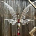 thumbnail image 4 of Angel Butterfly Wing Bird Wind Chimes Creative Metal Ornaments Wind Chimes, 4 of 5
